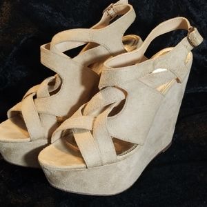 Bakers Cachet Strapy Wedge